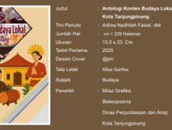 Antologi Konten Budaya Lokal Kota Tanjungpinang